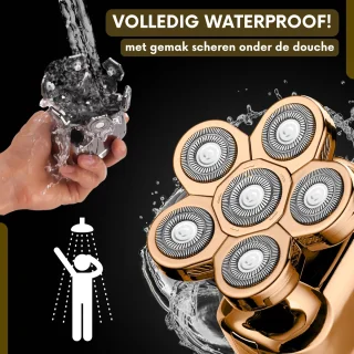 Sansbeauté SkullSharp V2 6-in-1 Elektrisch Scheerapparaat voor Mannen