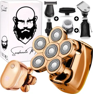 Sansbeauté SkullSharp V2 6-in-1 Elektrisch Scheerapparaat voor Mannen