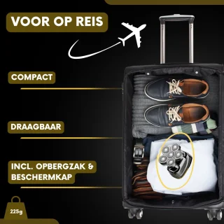 Sansbeauté SkullSharp V2 6-in-1 Scheerapparaat voor Mannen