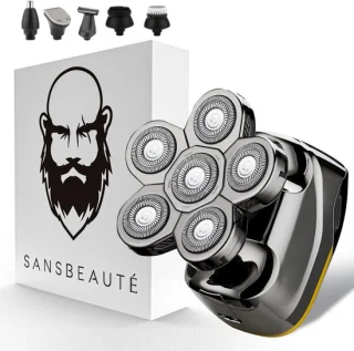 Sansbeauté SkullSharp V2 6-in-1 Scheerapparaat voor Mannen