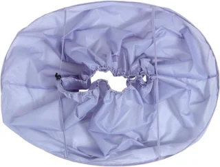 Scheer apron 80 x 56 cm grijs