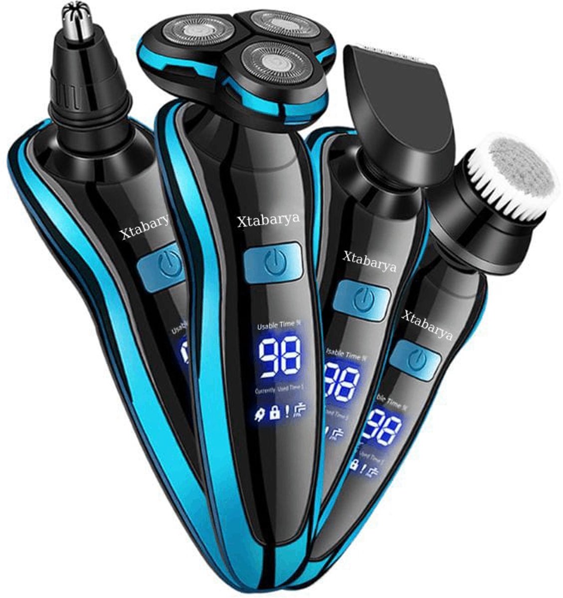Wat vinden we goed aan de Scheerapparaat 4-in-1 Oplaadbaar Waterdicht voor Mannen