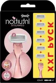 Scheerapparaat Dames - Ontharingsapparaat - Gladde Huid - Flexibele Mesjes - XXL Pakket - Wit Roze