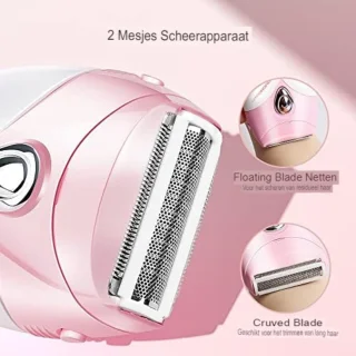 Scheerapparaat Dames Roze Compact Model