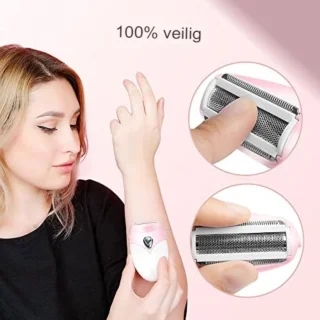 Scheerapparaat Dames Roze Compact Model