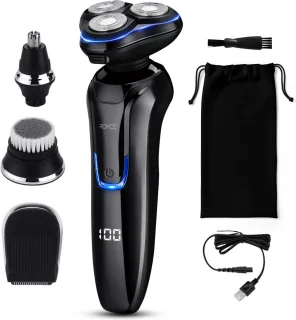 Scheerapparaat Mannen + Trimmer & Neustrimmer - Nat & Droog Scheren