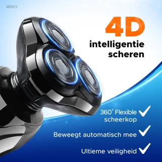 Scheerapparaat Mannen + Trimmer & Neustrimmer - Nat & Droog Scheren