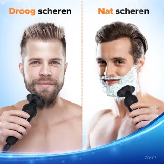 Scheerapparaat Mannen + Trimmer & Neustrimmer - Nat & Droog Scheren