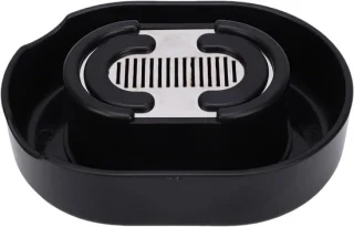 Scheerapparaat reiniger - shaver rinser borstel - 1 eenheid - zwart