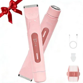 Scheerapparaat voor dames - roze - 17,1 x 3,5 x 3 cm