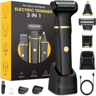 Scheerapparaat voor heren 3-in-1