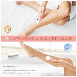 Scheerapparaat vrouw roze 15x3,3x2,9 cm