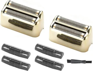 Scheerkoppen 2pcs & dubbele folie 4pcs - Roestvrij staal - ShopVlot