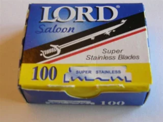 Set van 100 enkelzijdige scheermesbladen