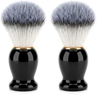 Set van 2 scheerkwasten voor mannen