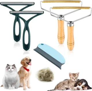 Set van 5 handmatige pluisscheerapparaten