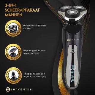 ShaveMate Pro Scheerapparaat voor Mannen