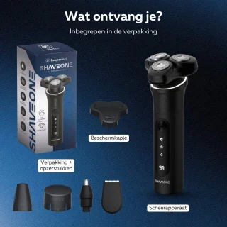 ShaveOne 3-in-1 Elektrisch Scheerapparaat voor Mannen