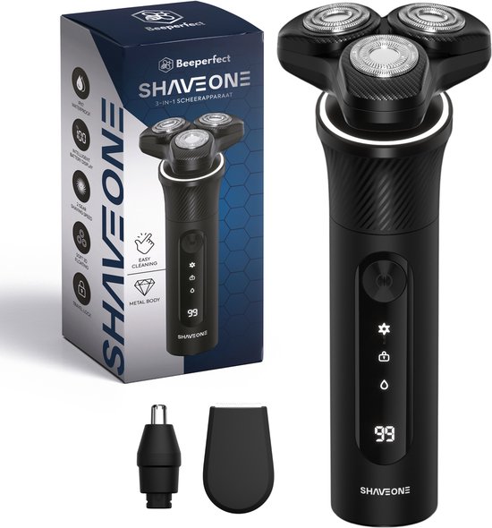 ShaveOne 3-in-1: alles-in-één scheeroplossing met een premium gevoel