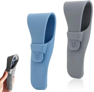 Siliconen scheermes reishoes 2 stuks - m-winkel