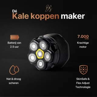 Skull Master Head Shaver Elektrisch Scheerapparaat Mannen Brothers in Style