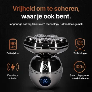 Skull Master Pro 8-in-1 Elektrisch Scheerapparaat Mannen