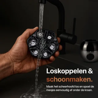Skull Master Pro 8-in-1 Elektrisch Scheerapparaat Mannen
