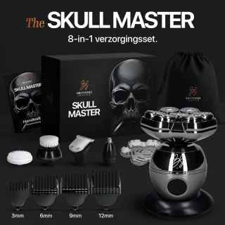 Skull Master Pro 8-in-1 Elektrisch Scheerapparaat Mannen