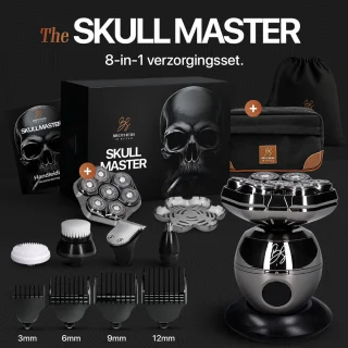 Skull Master Pro Elektrisch Scheerapparaat 8-in-1 - Brothers in Style