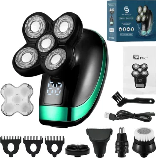 Skull Shaver 5-in-1 Scheerapparaat voor Mannen