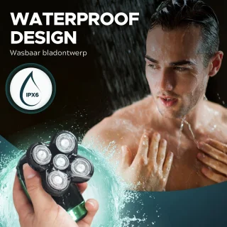 Skull Shaver 5-in-1 Scheerapparaat voor Mannen