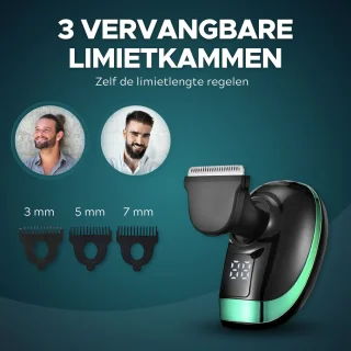 Skull Shaver 5-in-1 Scheerapparaat voor Mannen