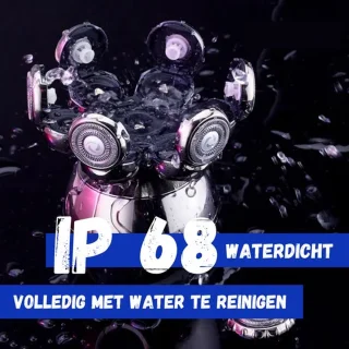 Skull Shaver 6-in-1 Elektrisch Scheerapparaat en Trimmer voor Mannen