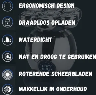 Skull Shaver 6-in-1 Scheerapparaat