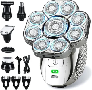 Skull Shaver 6-in-1 Scheerapparaat voor Mannen