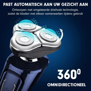 Skull Shaver Bodygroomer Trimmer Blauw