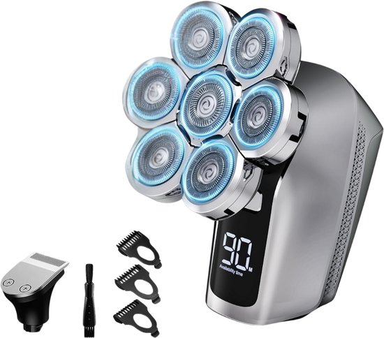 Skull Shaver Bodygroomer Trimmer Zilver