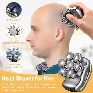 Skull Shaver Bodygroomer Zilver