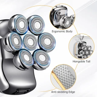 Skull Shaver Bodygroomer Zilver