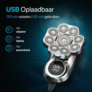 Skull Shaver Head Shaver 9 Mesjes
