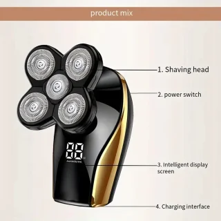 Wat vinden we goed aan de Skull Shaver Head Shaver Goud