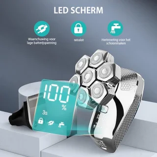 Skull Shaver PX7 Scheerapparaat Mannen Grijs