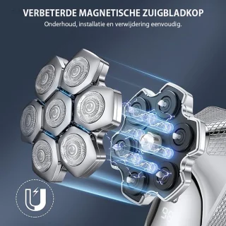 Skull Shaver PX7 Scheerapparaat Mannen Grijs