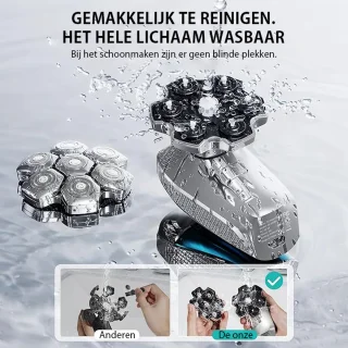 Skull Shaver PX7 Scheerapparaat Mannen Grijs