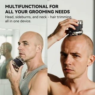 Skull Shaver Scheerapparaat Zwart