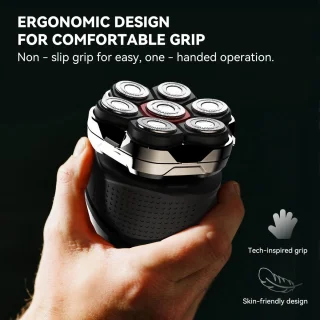 Skull Shaver Scheerapparaat Zwart