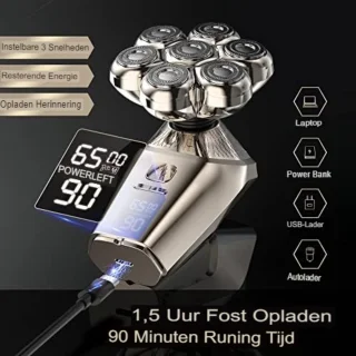 Skull Shaver Skullshaver Hoofd Scheerapparaat mannen