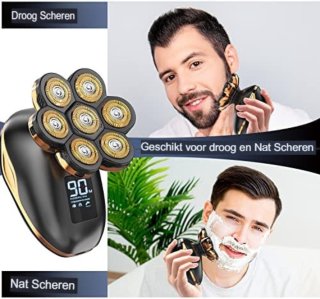 Skull Shaver Skullshaver Hoofd Scheerapparaat voor Mannen
