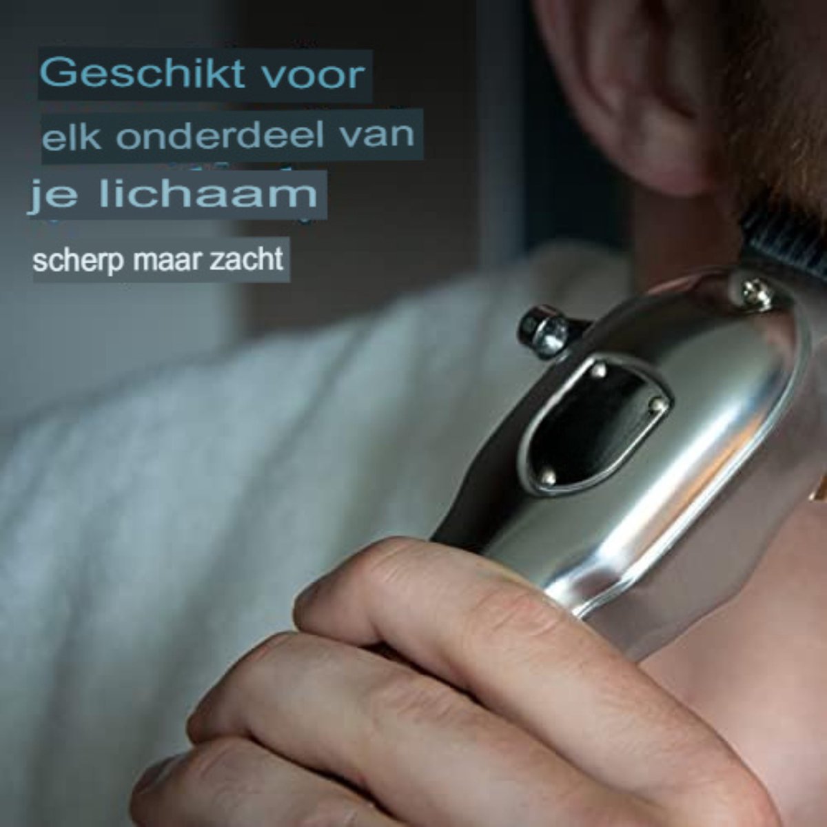 Skull Shaver Skullshaver Hoofd Scheerapparaat Zilver