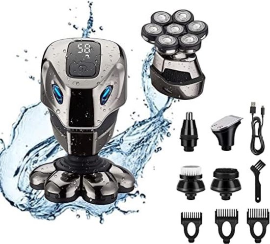 Skull Shaver Skullshaver Hoofd Scheerapparaat Zwart